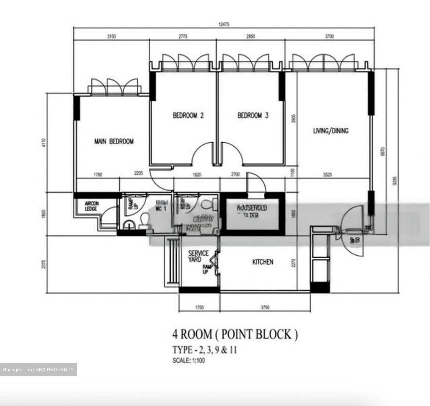 Blk 470A Hougang Parkview (Hougang), HDB 4 Rooms #485210381